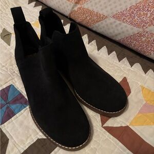 Hush Puppies Black Ankle Booties